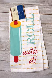 "Roll with it" Decorative Flour Sack Towel - Picture 1 of 2