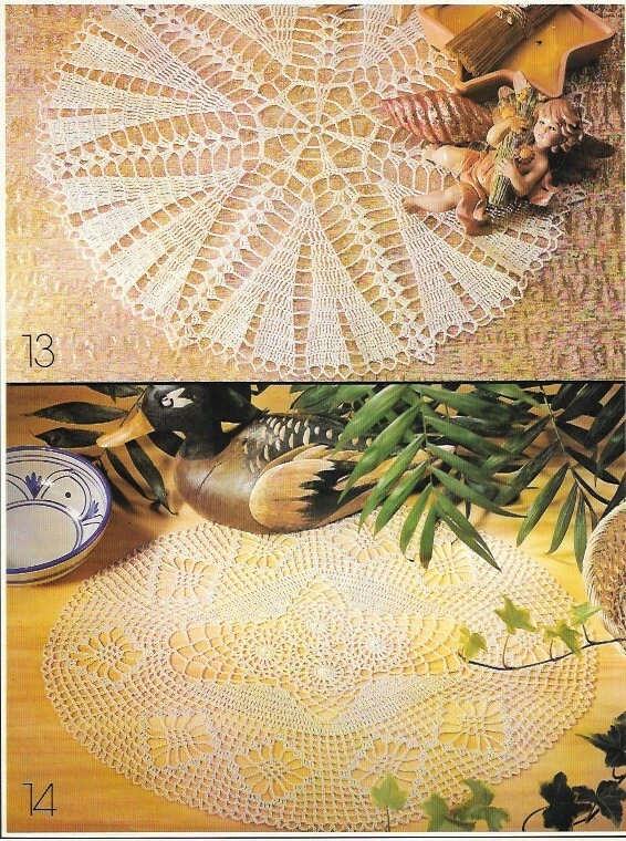 2 Crochet Doily Patterns - Stella and Decoy - Image 1 of 1