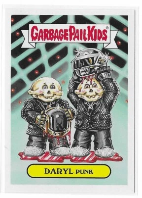 2017 Topps GPK Garbage Pail Kids Battle Of The Bands 流行 Daryl Punk 6B BOTB — 第 1/2 张图片