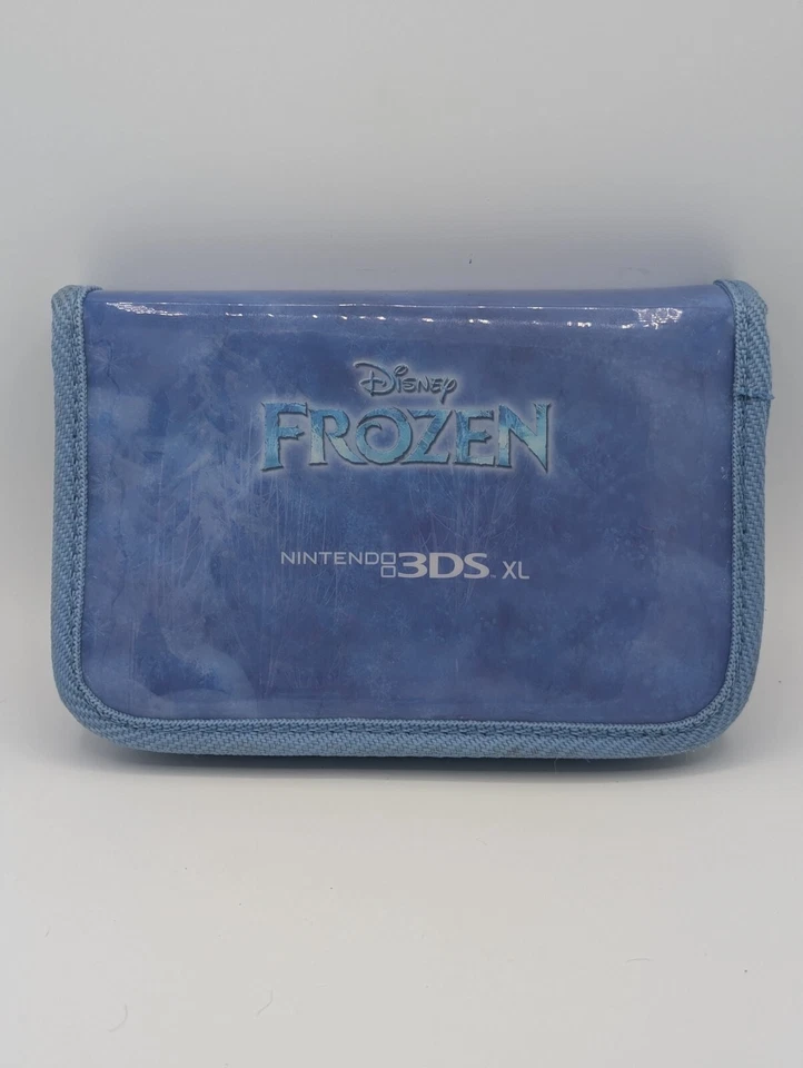 Nintendo 3DS XL DSi Lite Frozen Carry Case Blue - Used & Cleaned - Image 1 of 4