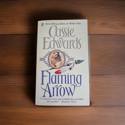 CASSIE EDWARDS FLAMING ARROW Blackfoot Native American Romance Paperback 2000 Foto 1 de 2