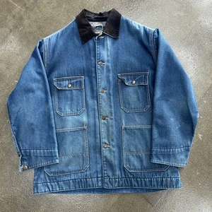 Vintage Big Mac Wool Lined Denim Jacket (Size L) - Picture 1 of 1