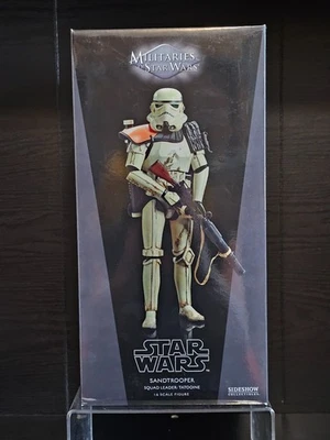 SIDESHOW MILITARIES OF STAR WARS SANDTROOPER SQUAD LEADER TATOOINE - Image 1 of 4