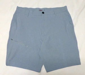 World Wide Sportsman Gray Quick Dry Performance Stretch Shorts Mens sz 36 EUC - Picture 1 of 5