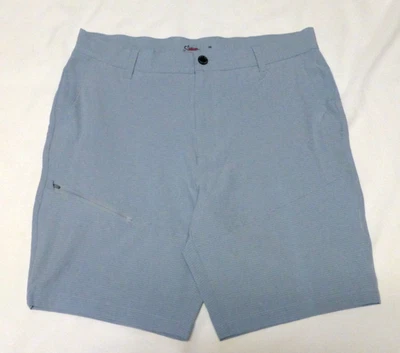 Pantalones Cortos Elastizados World Wide Sportsman Gris Secado Rápido Rendimiento Para Hombre Talla 36 Usados en Excelente Condición Foto 1 de 4