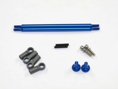 NEW ASSOCIATED RC10 4WD TEAM CAR Chassis Brace Tubes Blue Stiffeners AH9 - Image 1 of 3