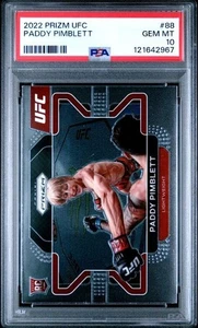 Prizm UFC #88 2022 Paddy Pimblett: tarjeta de novato: PSA 10 - Imagen 1 de 2