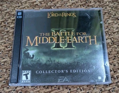 Lord of the Rings Battle for Middle Earth II 2 Collector's Edition PC Game CD VG - Image 1 of 4