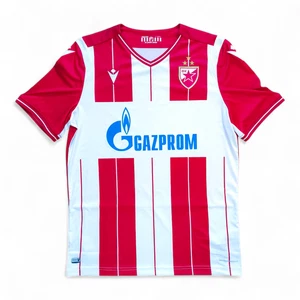 Trikot Roter Stern Belgrad Saison 2019/2020 Größe L von Macron - Bild 1 von 5