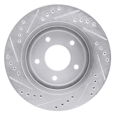 For Chevy Monte Carlo 95-99 Brake Rotor eLINE Drilled & Slotted 1-Piece Front Foto 1 de 4