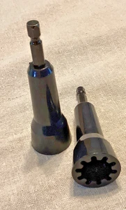 2-Wire Twisting Tool Spin Driver Nut for Drill and Wire Connector Driver Black - Picture 1 of 7