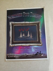 Northern Pine Designs Cross Stitch Pattern Under The Northern Lights - Picture 1 of 3