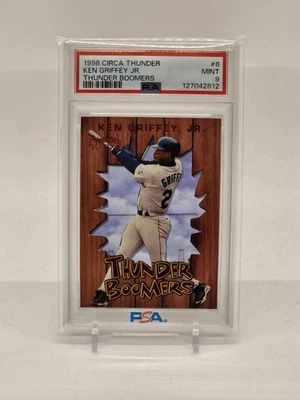 Ken Griffey Jr 1998 Circa Thunder Thunder Boomers PSA 9 - Image 1 of 2