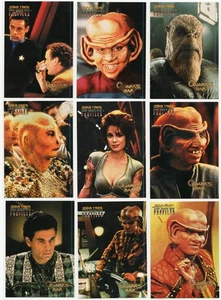 Star Trek Deep Space Nine DS9 Profiles 1997 Quark's Bar 9 Card Chase Set QB1-9 - Picture 1 of 1