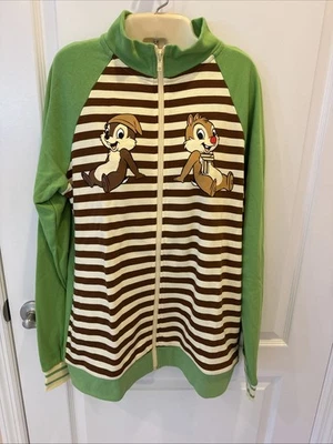 NWT Cozy Chip N Dale Disney Parks Women’s Zip Front Sweatshirt & Pants - Image 1 of 2