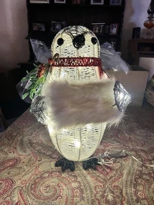 Philips Luci LED Glitter Pinguino Bambino 15" Interno/Esterno. Difficile da trovare - Foto 1 di 6