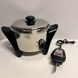 SALADMASTER ACERO INOXIDABLE 304/316L 5 QT NÚCLEO ACEITE OLLA DE COCCIÓN LENTA SA005OCU - Imagen 1 de 24