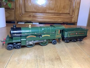 Hornby Calibre O 3C Mecanismo de Relojería Temprano GWR 4-4-2 Loco 4073 Castillo Caerphilly - Imagen 1 de 9