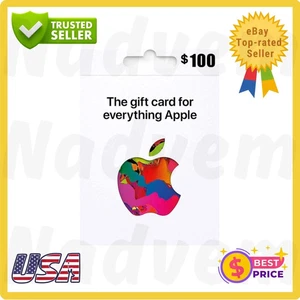 Tarjeta de regalo de $100 de Apple App Store iTunes para entrega rápida de mensajes de correo electrónico de EE. UU. - Imagen 1 de 2