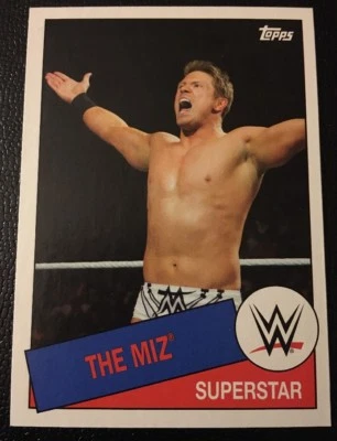 WWE 2015 Topps Heritage Superstar The Miz #80 - Image 1 of 2