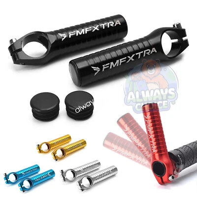 Estremità barra bici cornetto manubrio lega alluminio estremità manubrio per MTB Flat Bar - Immagine 1 di 4