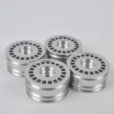 4 件装铝制拉力盘轮辋适用于 Tamiya XV01/TT02S/TL-01/TT02 替换 54851 — 第 1/4 张图片