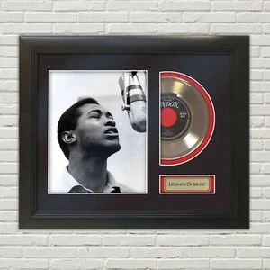 Sam Cooke Legends of Music Gold Record Display - Picture 1 of 5