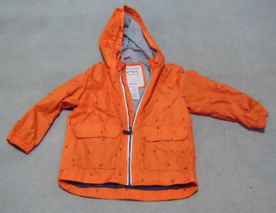 Carter's Boys Orange Jacket Size 4 - Image 1 of 3