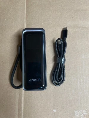 Anker 9600mAh 65W Foldable Plug Hybrid Charger A1339111-1 Black/Silver - Image 1 of 2