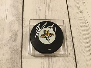 Brian Campbell Florida Panthers Signed Hockey Puck Autographed a - Picture 1 of 1