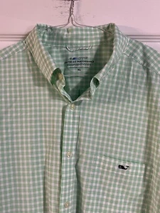 VINEYARD VINES OTG PERFORMANCE MENS LONG SLEEVE BUTTON DOWN SHIRT XL - Picture 1 of 2