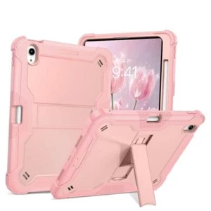 for iPad Air 11 Inch Case M2 2024,iPad Air 6th Gen Case with Kickstand, Pink - Picture 1 of 7
