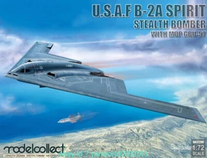 Bombardero furtivo espiritual Collect modelo UA72206 escala 1/72 USAF B-2A con fregona GBU-57 - Imagen 1 de 10