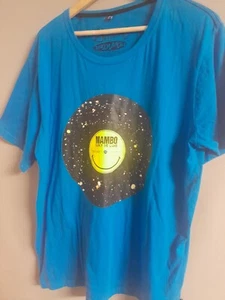 Mambo Size Xl Mens Unisex T Shirt Surf deLux Record Blue Skate Surf Beach Aussie - Imagen 1 de 7