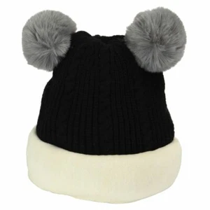 Winter Toddler Baby Kid Boy Girl Warm Beanie Knit Hat Earflap Cover Scarf Set - Picture 1 of 18
