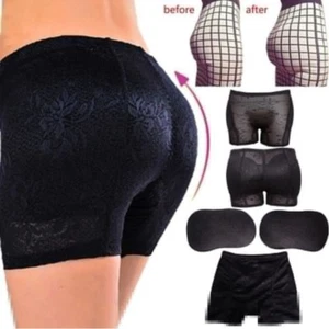 Lady Padded Full Butt Hip Enhancer Shaper Panties Fake Ass Underwear Shapewear - Picture 1 of 45