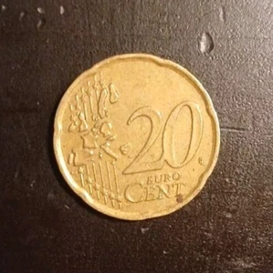  20 CENT EURO 2002 COIN CERVANTES - Picture 1 of 3