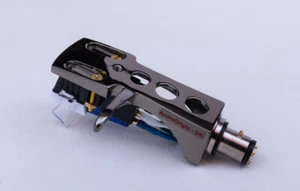 Headshell & Cartridge for Technics SL 1900, SL 1950, SL 2000, SL 3310 , Titanium - Picture 1 of 5
