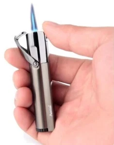 JET TORCH BUTANE LIGHTER- ALL METAL CONSTRUCTION-SHIPS SAME DAY FROM USA - Picture 1 of 2