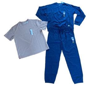 New LOT BOY size 18 clothes fleece sweatpants * fleece top * pocket t-shirt - Picture 1 of 12