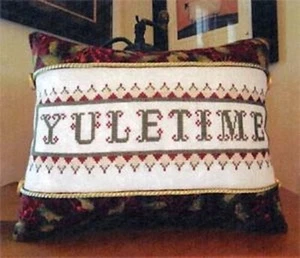 YULETIME SAMPLER-CROSS STITCH-WIDGETS & WOOL PRIMITIVES - Picture 1 of 1