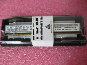 IBM 4GB 2Rx4 PC3 10600R 1333MHZ 44T1498 43X5052 44T1488 VLP RDIMM ECC SERVER MEM - Picture 1 of 1