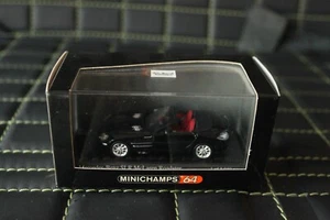 1:64 Minichamps Mercedes SLR Roadster nero rosso open top VIP RARO perfetto - Foto 1 di 1