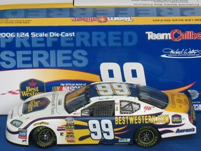 1/24 Michael Waltrip #99 Best Western 2006 Preferred Series Team Caliber Car - Image 1 of 4