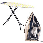 Beldray Single Temperature Steam Iron & Collapsible Ironing Board 115 x 36 cm