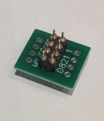 DCC NEM652 8 Pin Replacement Plug mini breakout board hard wire connector - Image 1 of 4