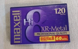Maxell Hi8 Digital 8 XR-Metall Profi Qualität 8mm Camcorder Band P6-120 XR - Bild 1 von 3