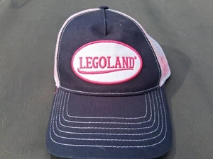 Lego Legoland Cappello Snap Back Cappello Camionista Rosa Bianco Blu Donna/Unisex Adulto Cappello - Foto 1 di 4