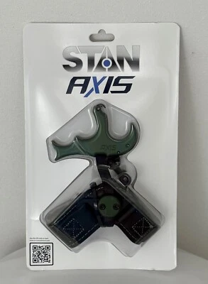 Stan Axis Wrist Strap Thumb Button Archery Bow Release Sage New - Image 1 of 2