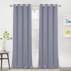 Mysky Home Blackout Curtains For Living Room - Thermal Insulated Grommet Room...